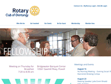 Tablet Screenshot of olentangyrotaryclub.org